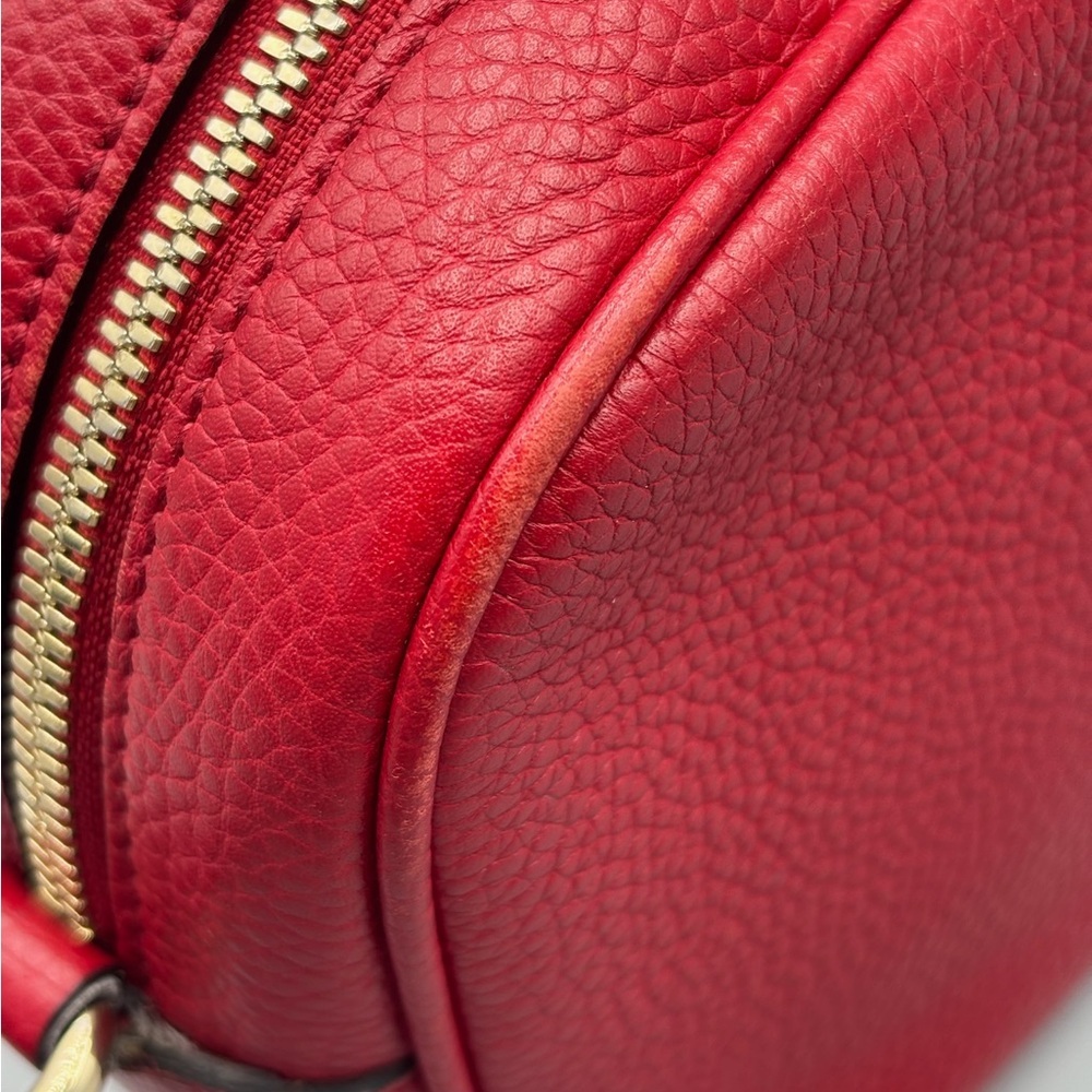 Gucci Soho disco red crossbody bag - Picture 10 of 13